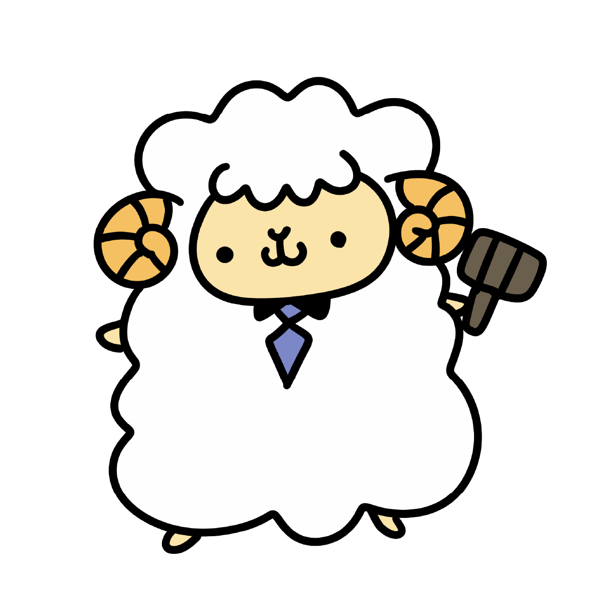 公平な裁判官のキャラクター、ひつじろう